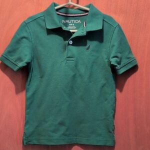 Nautica Kids Polo Shirt in Forest Green